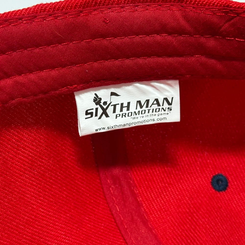 LA Angels Hat Red Navy Blue AAA Southern California Sixth Man Promotions - Picture 6 of 6